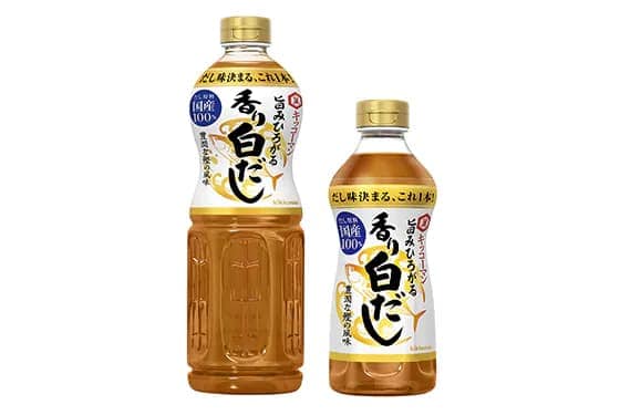 「キッコーマン 旨みひろがる 香り白だし」新発売！ ～香り高く、豊かな旨みのだしで、色々なメニューに使える！～