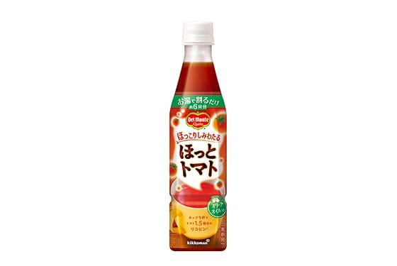 デルモンテより、お湯で希釈するホット専用の濃縮野菜飲料 「ほっとトマト」新発売！