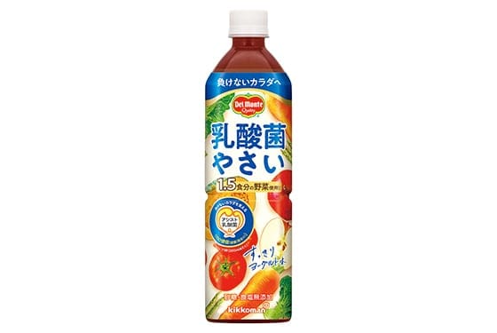 デルモンテから、“アシスト乳酸菌”を使用した飲料が登場！ 「デルモンテ 乳酸菌やさい」新発売！