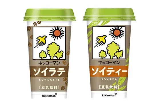 キッコーマンより、カップ入りの豆乳飲料 「ソイラテ」「ソイティー」新発売！ ～つくりたての豆乳に、自家抽出のコーヒー・紅茶をブレンド！～