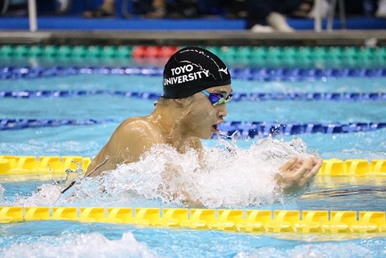 競泳の花車優(はなぐるま ゆう)選手 採用内定のお知らせ キッコーマングループ 企業情報サイト