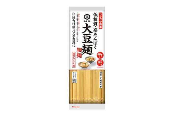 「キッコーマン 大豆麺 細麺 3人前」