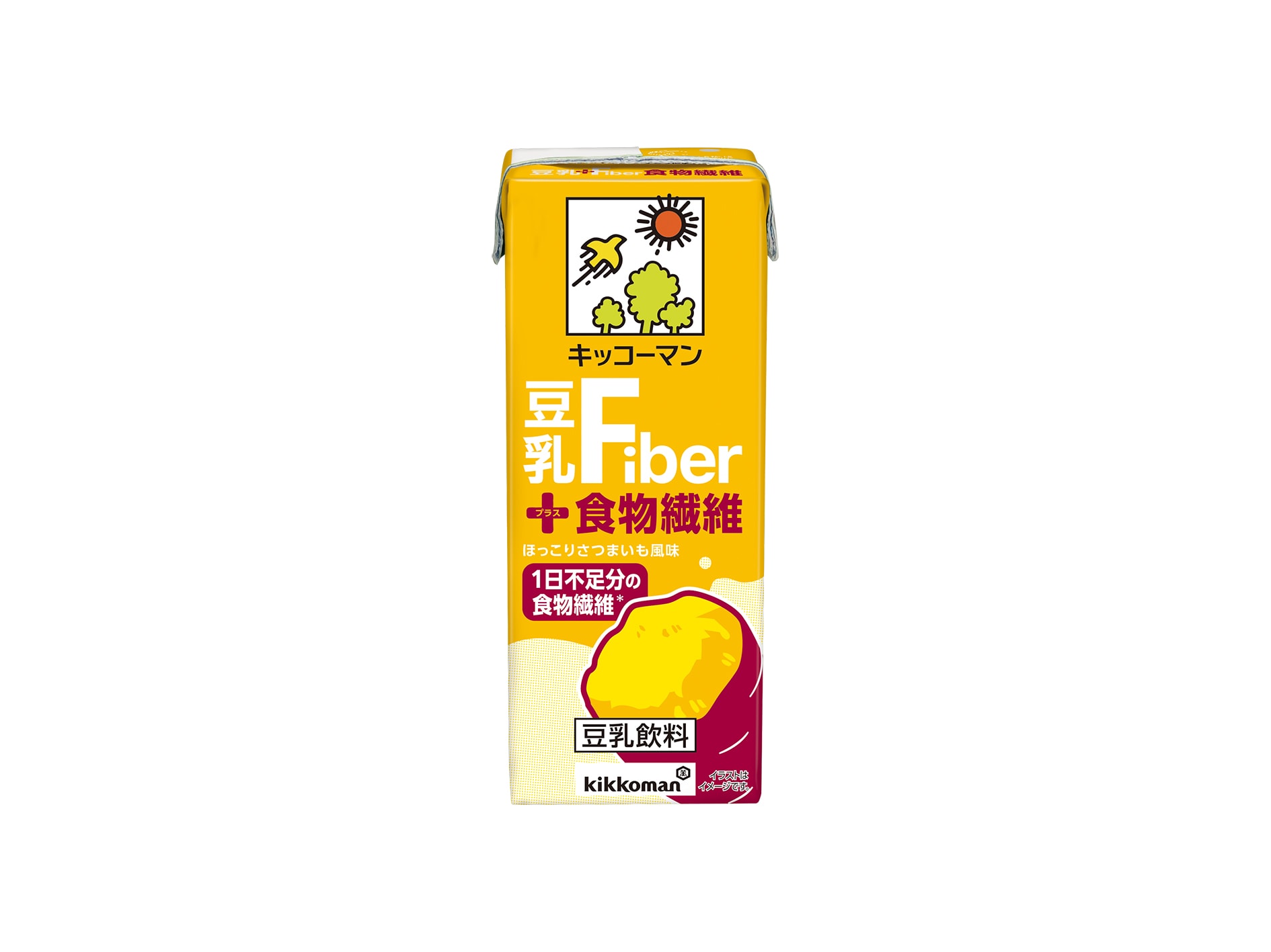 「キッコーマン 豆乳+食物繊維」