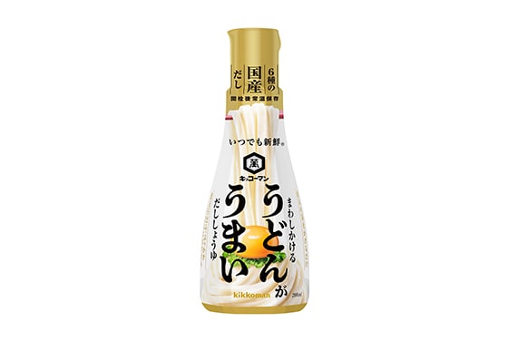 「いつでも新鮮 うどんがうまいだししょうゆ」 200ml