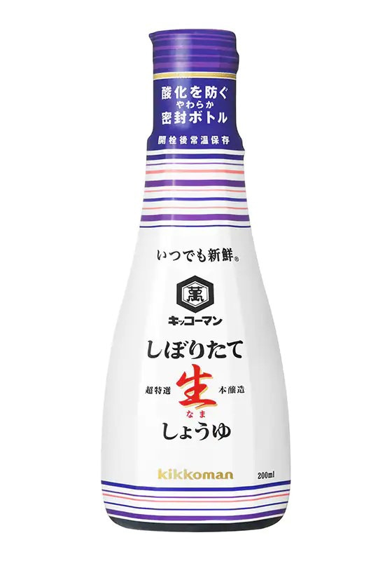 しぼりたて生しょうゆ　200ml