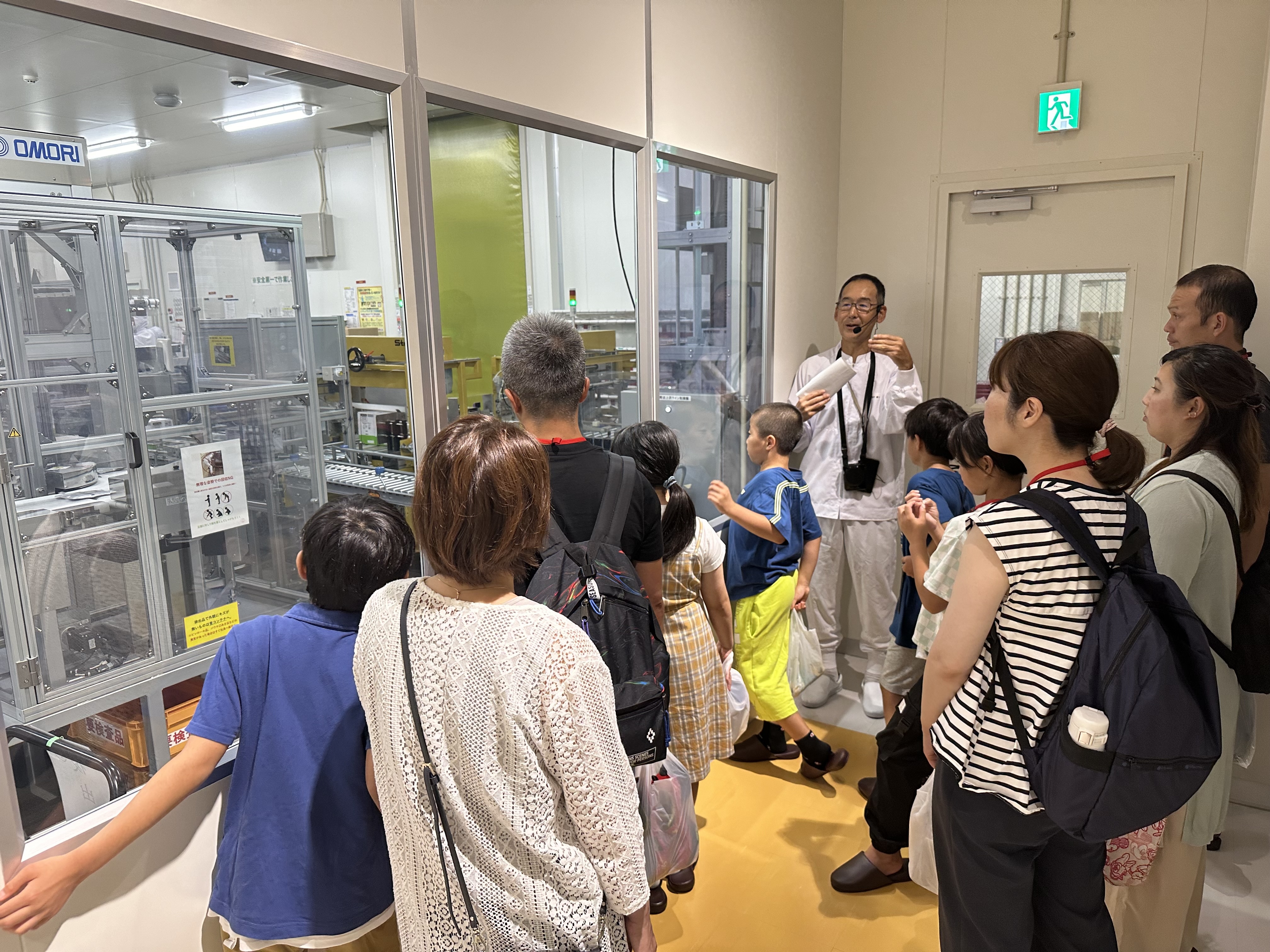 工場見学の様子